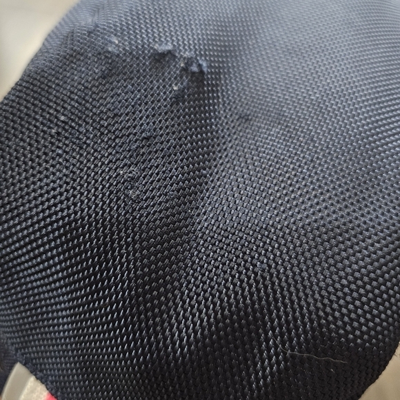 Vineyard Vines Padded Tech Backpack Navy Blue / Bright Pink - Picture 10 of 11